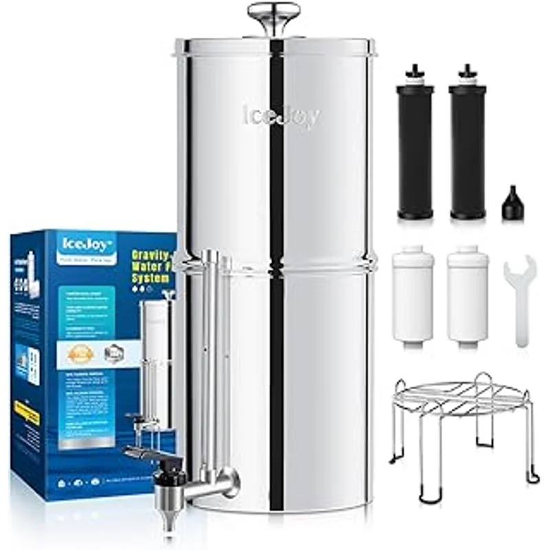 Pro Stainless Steel Gravity Water Filtration System