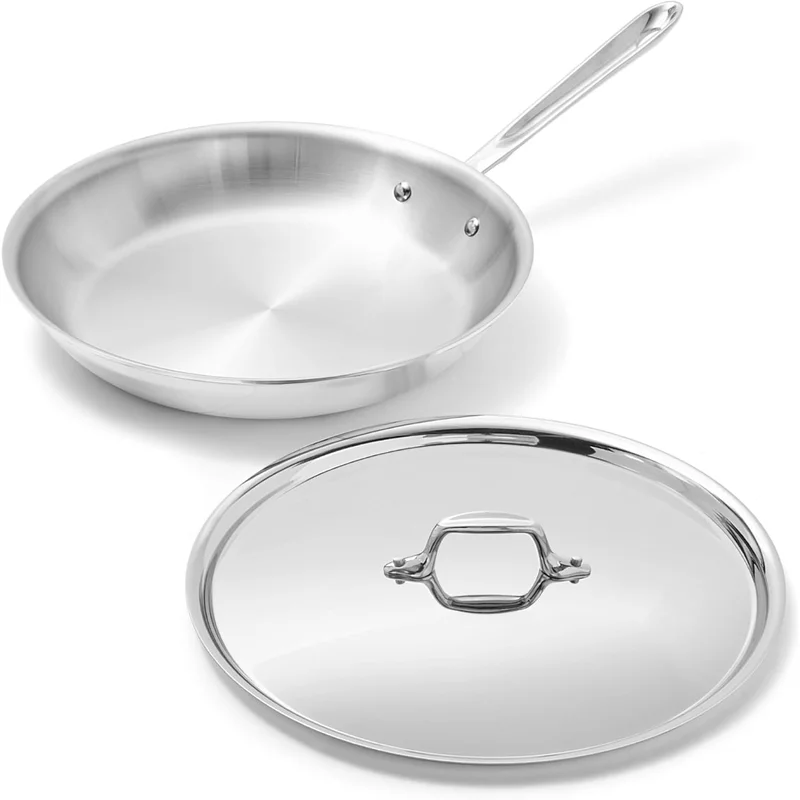 All-Clad D3 Stainless Steel 12 Inch Fry Pan