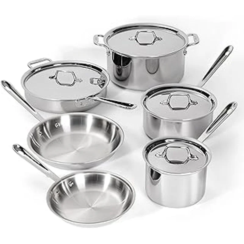 D5 Stainless Steel 10-Piece Set