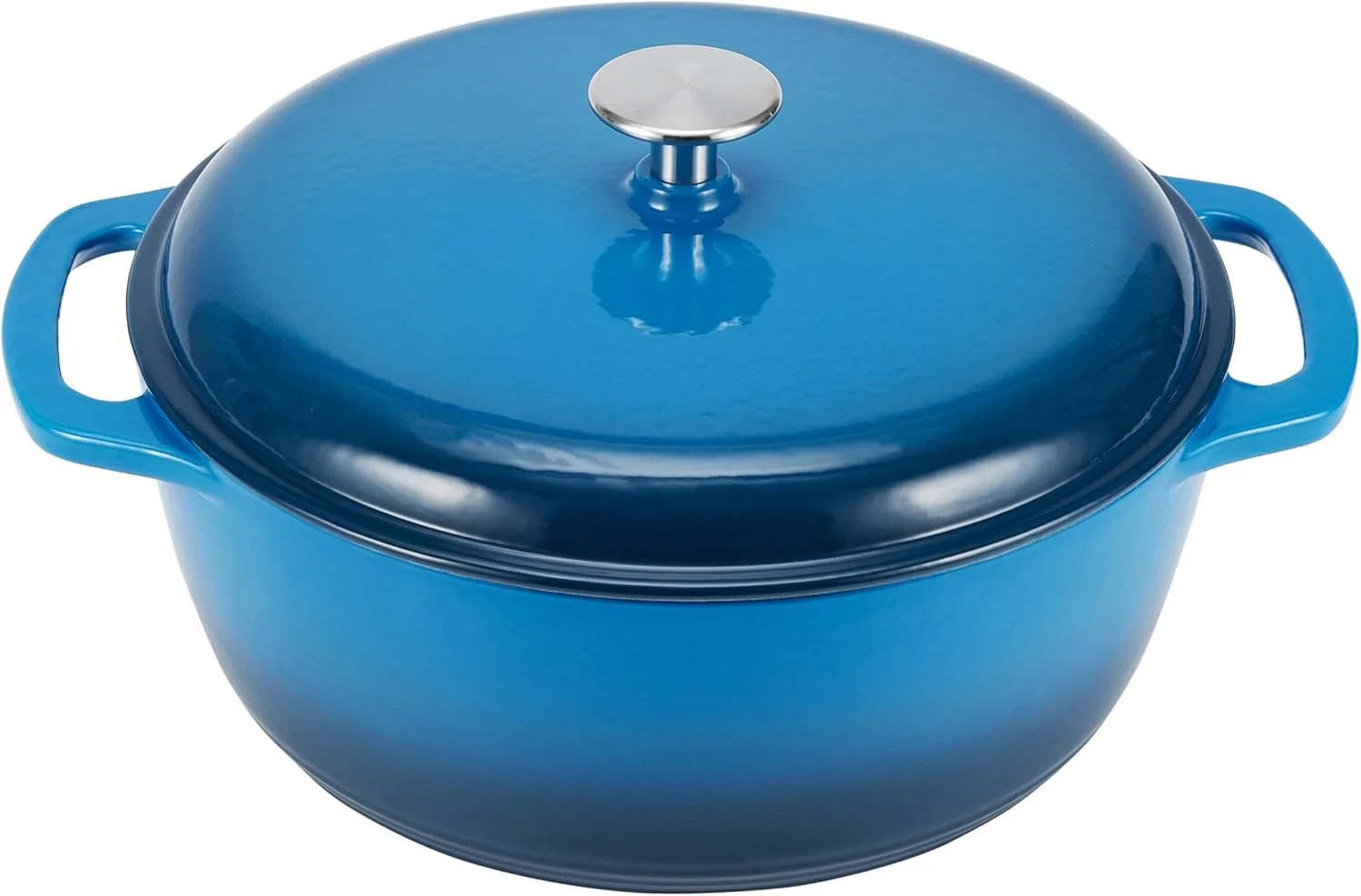 Amazon Basics Enameled Cast Iron Dutch Oven 6 Qt