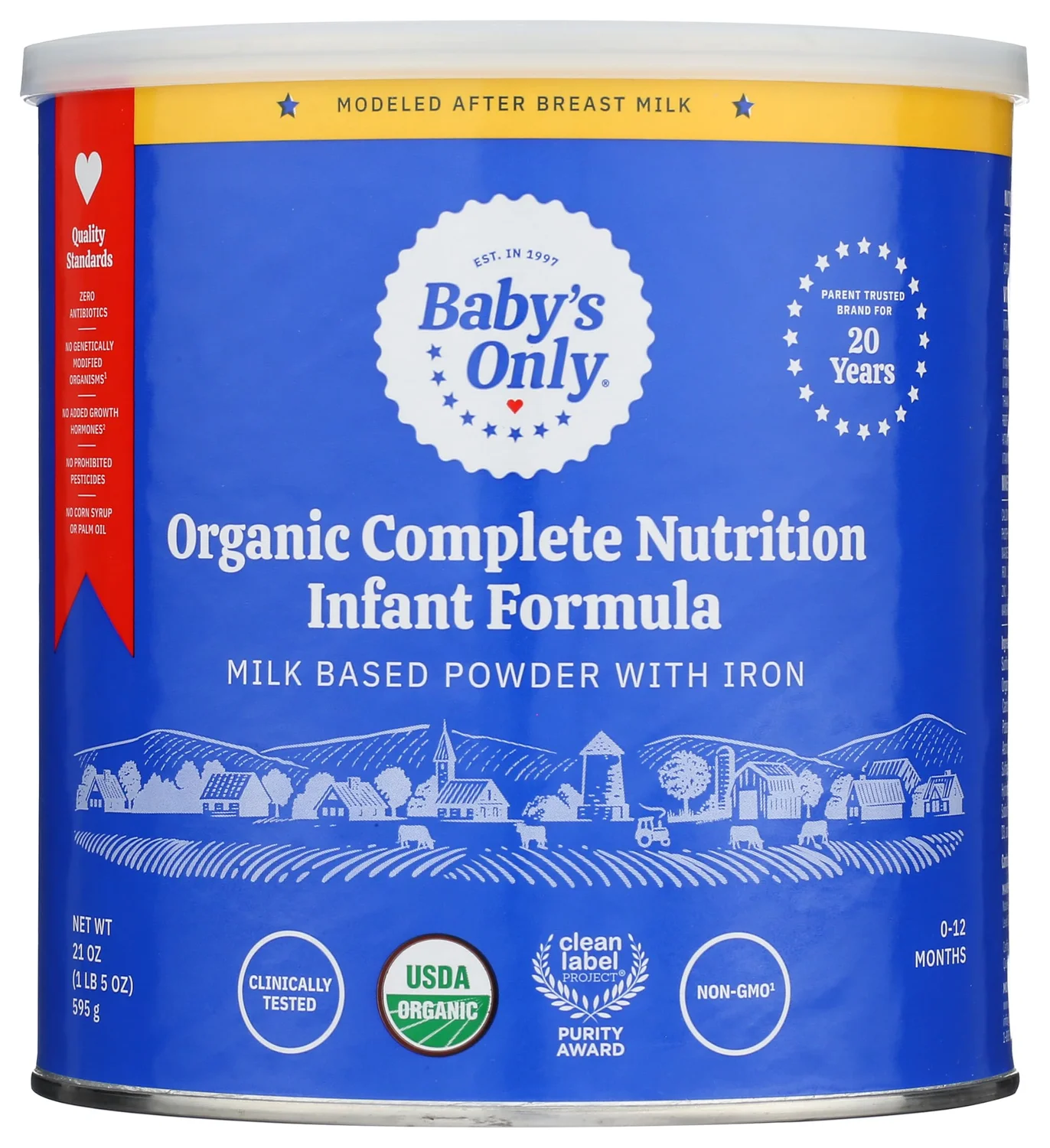 Baby's Only Organic Complete Nutrition Infant Formula