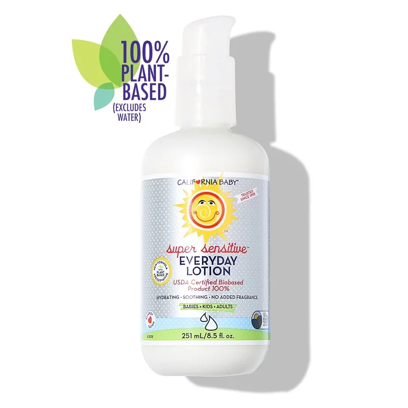 California Baby Super Sensitive Unscented Lotion