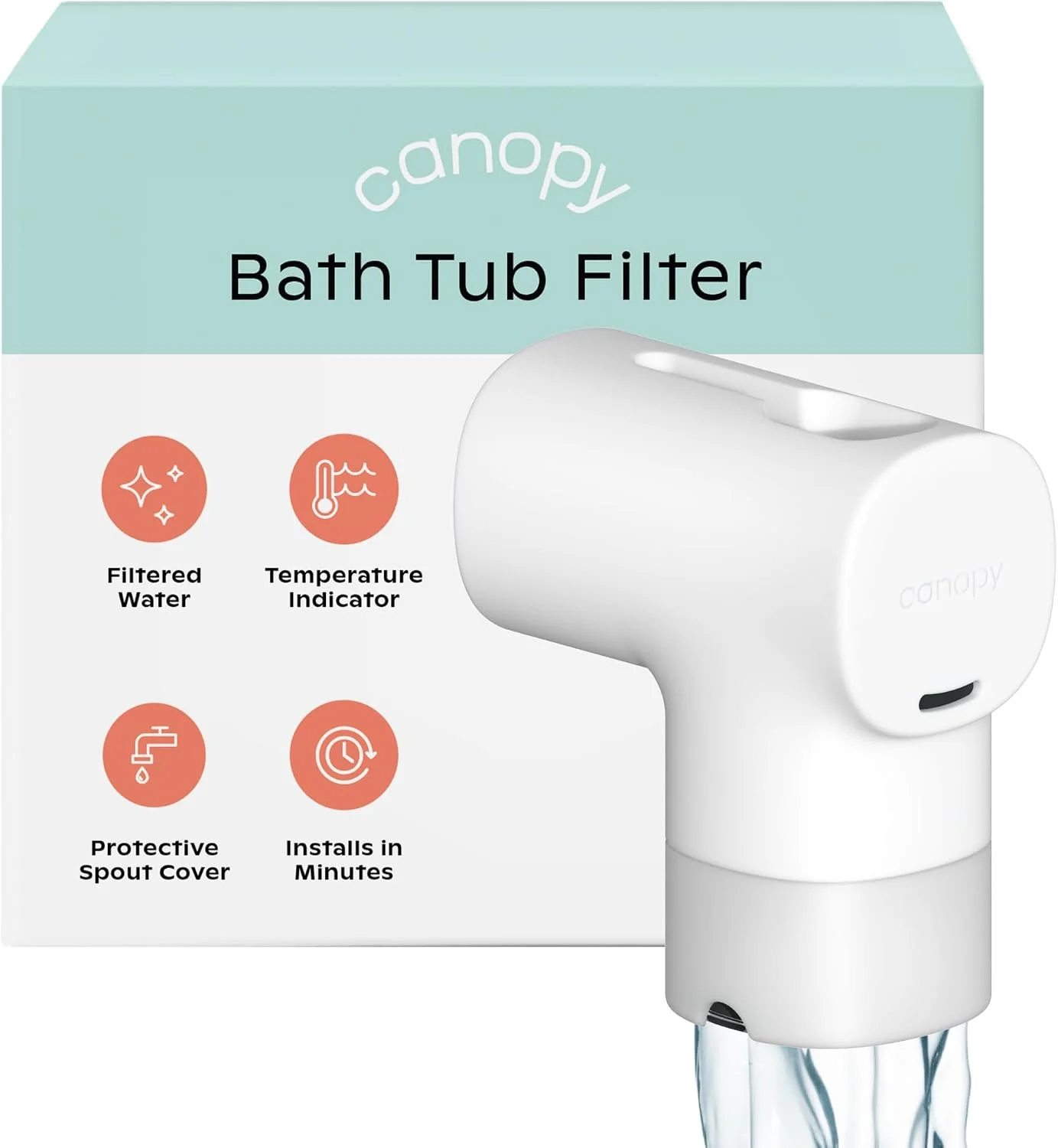 Canopy Baby Bath Tub Filter