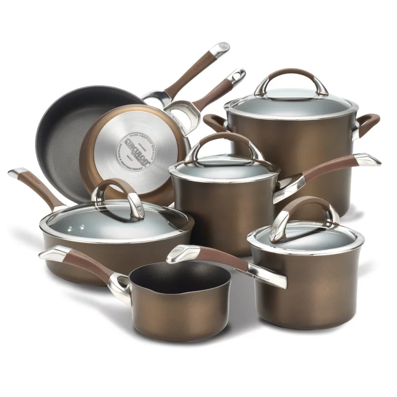 Symmetry Hard Anodized Nonstick 11-Piece Set