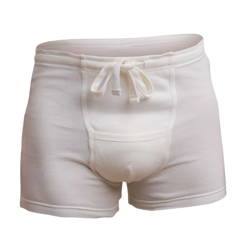 Cottonique Men's Latex-Free Hipster Brief