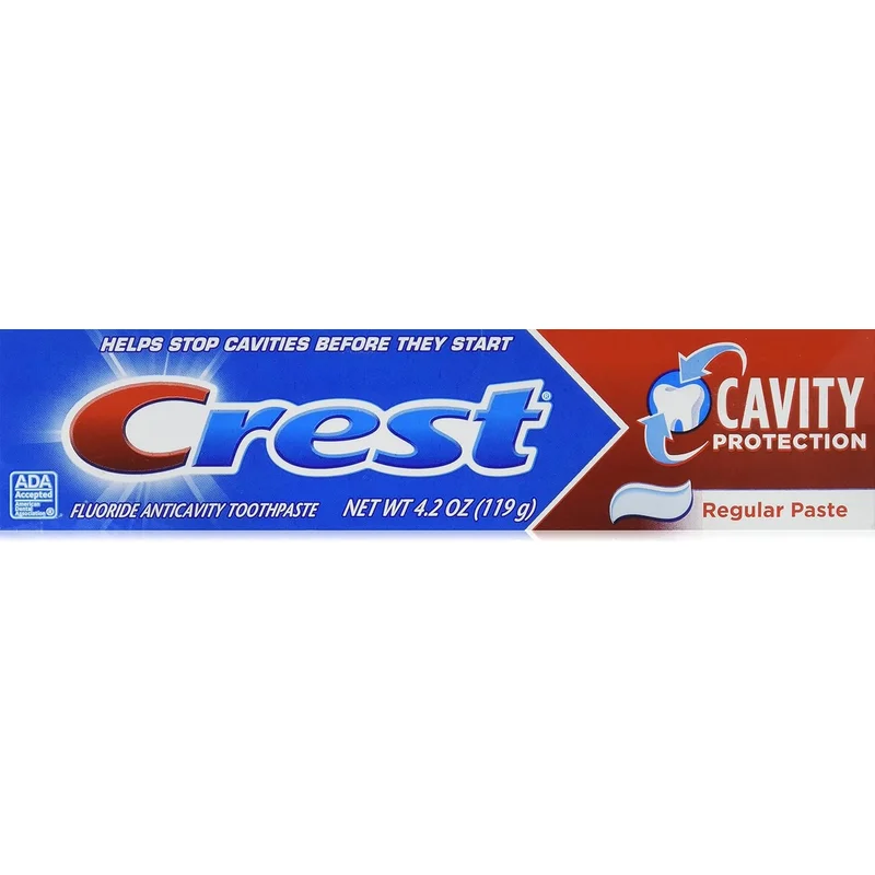 Crest Cavity Protection Regular Paste (sodium fluoride 0.243%, 4.2 oz)