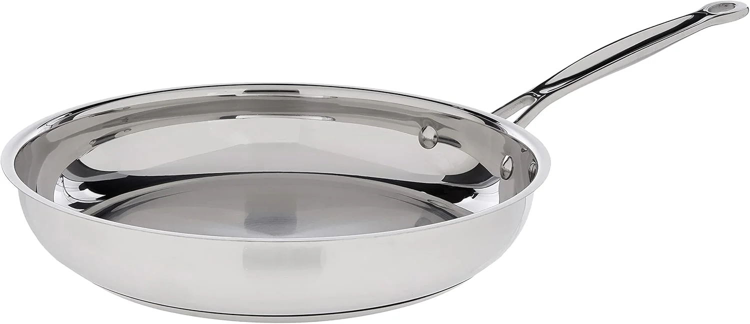 Cuisinart Chef's Classic Stainless 10-Inch Open Skillet