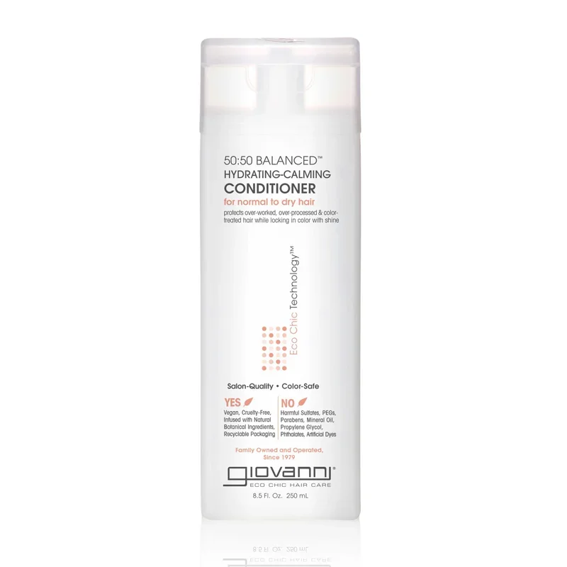 Giovanni Eco Chic 50:50 Balanced Hydrating-Calming Conditioner (8.5 fl oz)