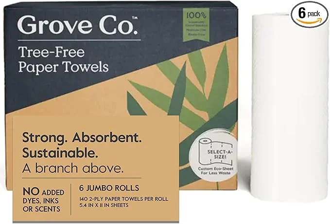 Grove Co. Bamboo Paper Towels