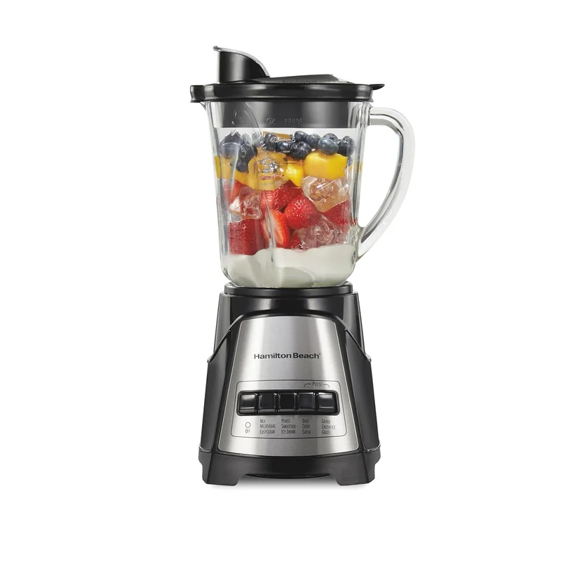 Hamilton Beach Power Elite Multi-Function Blender, 40oz Glass Jar, 700W