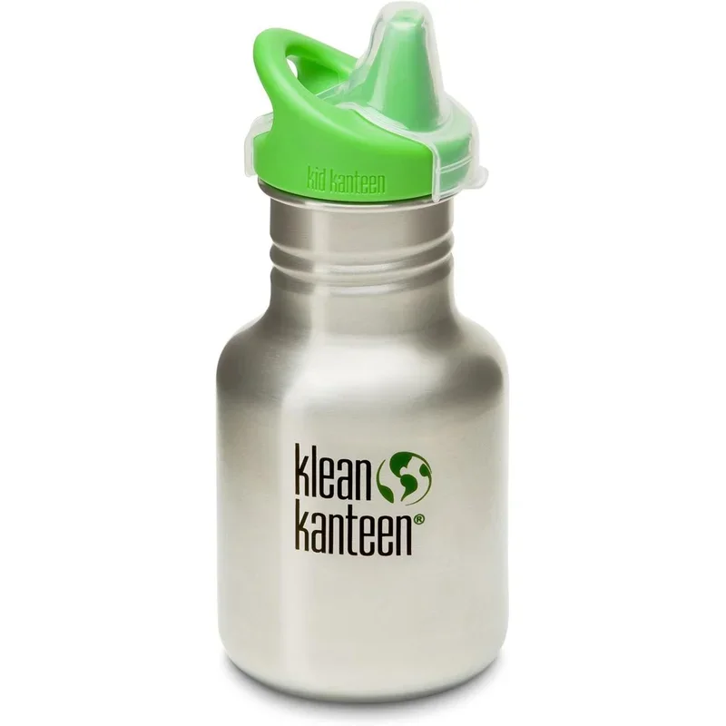 Klean Kanteen Kid 12oz Stainless Steel Sport Bottle (Sport Cap 3.0)