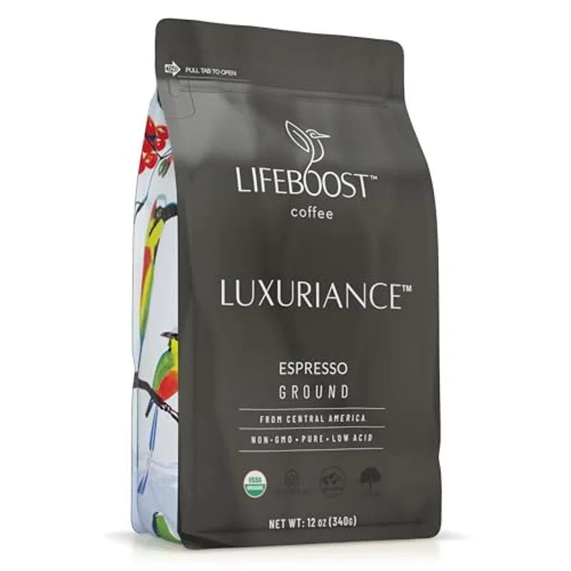 Lifeboost Coffee Blueberry Mocha