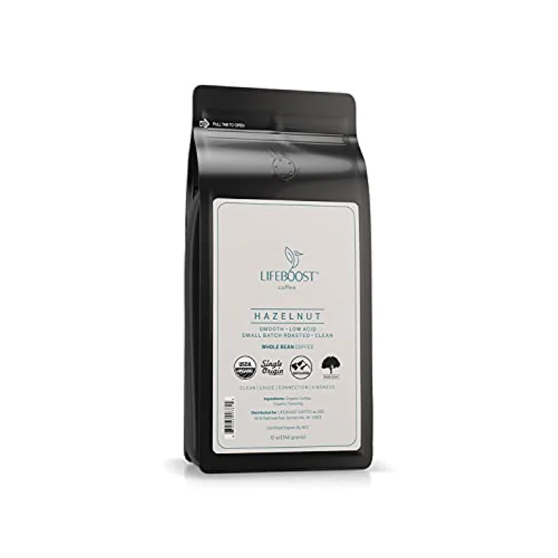 Lifeboost Coffee Hazelnut