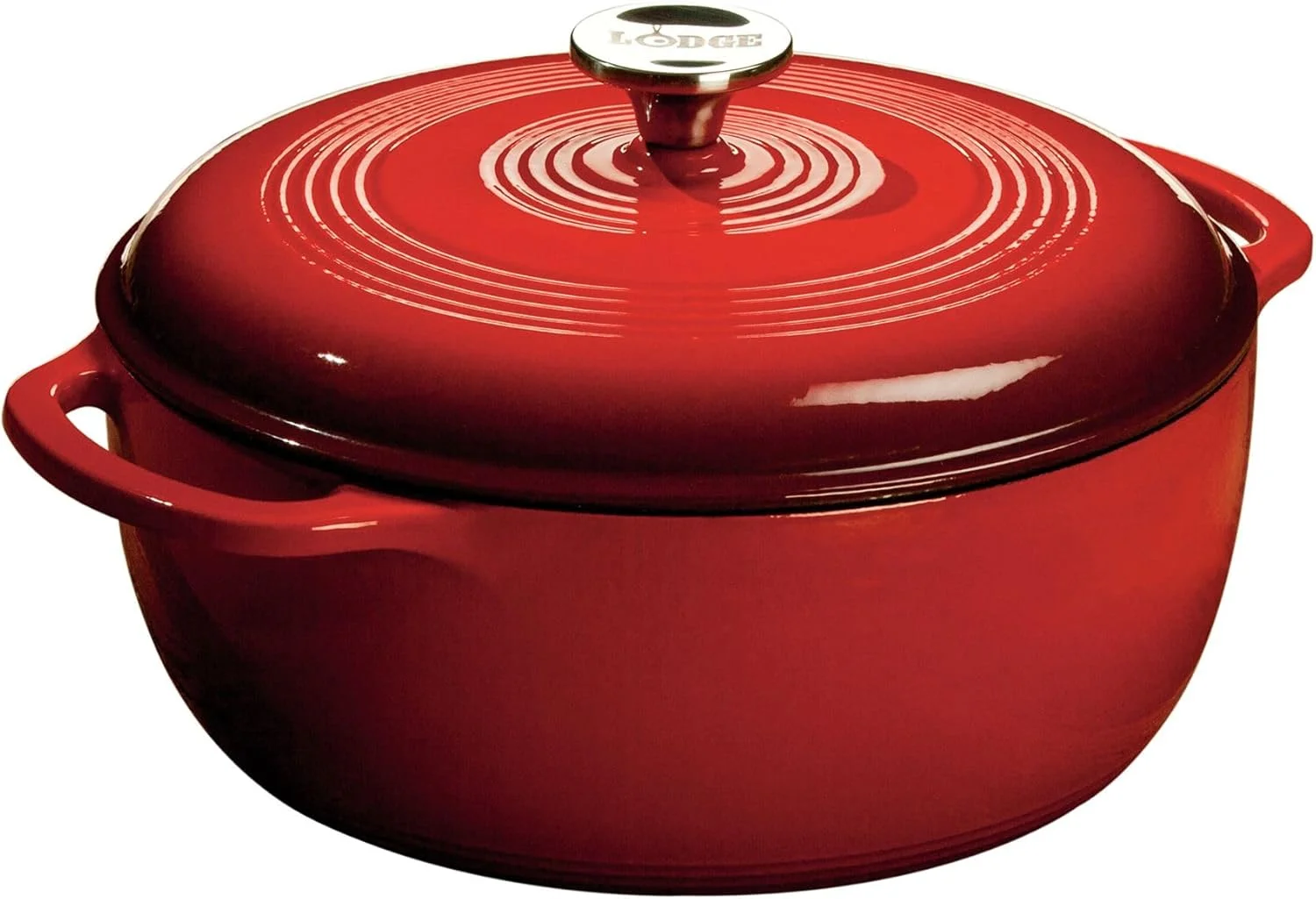 Lodge Cast Iron Dutch Oven 5 Qt (Bare/Pre-Seasoned)
