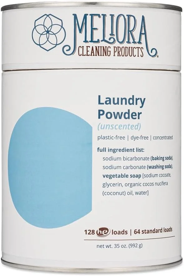 Meliora Unscented Laundry Powder (128 loads)