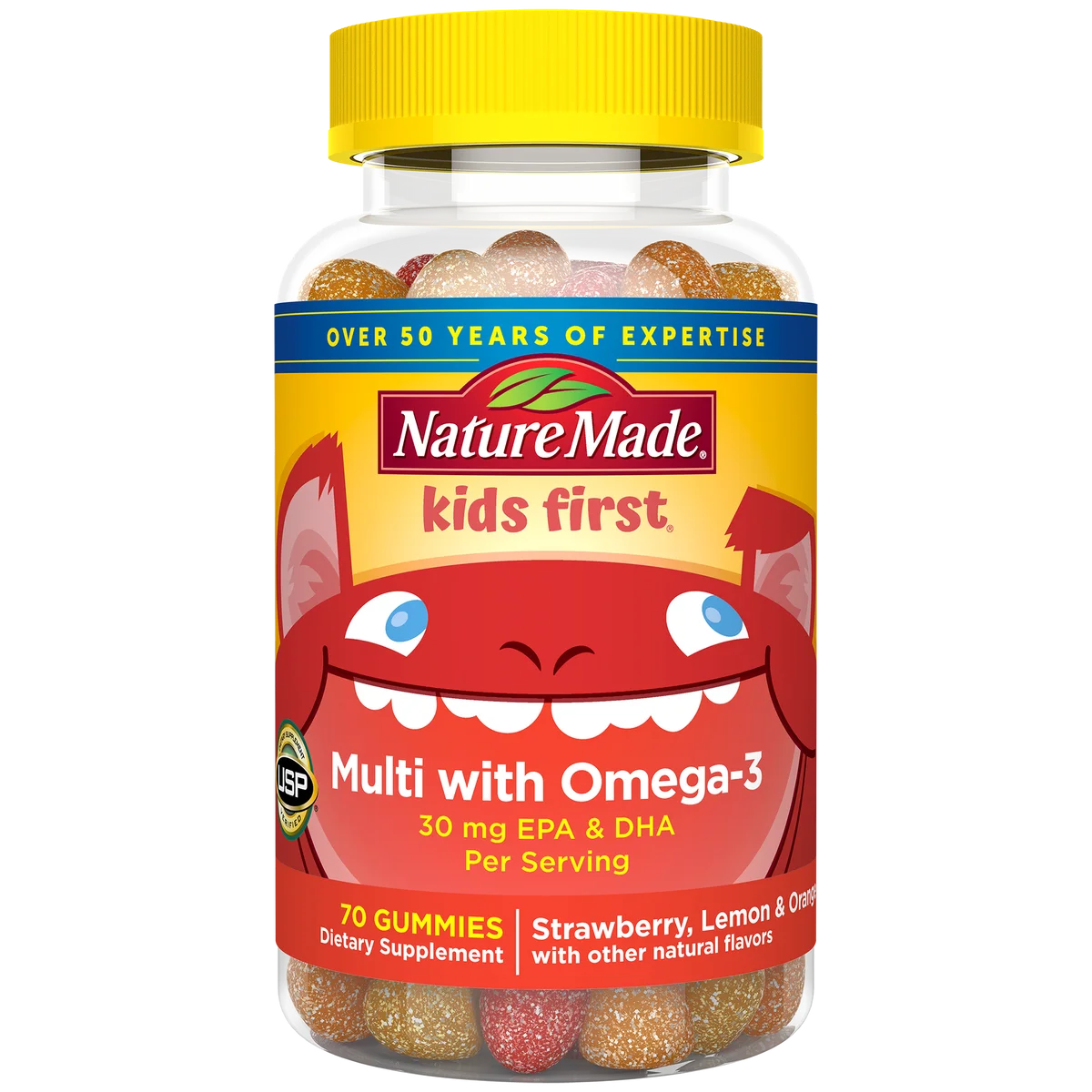 Nature Made Kids First Multivitamin + Omega-3