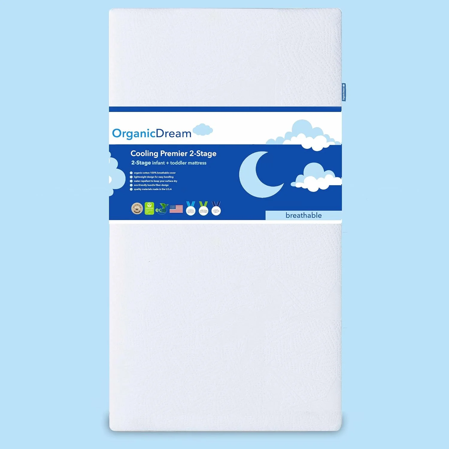 Organic Dream 2-Stage Organic Crib Mattress