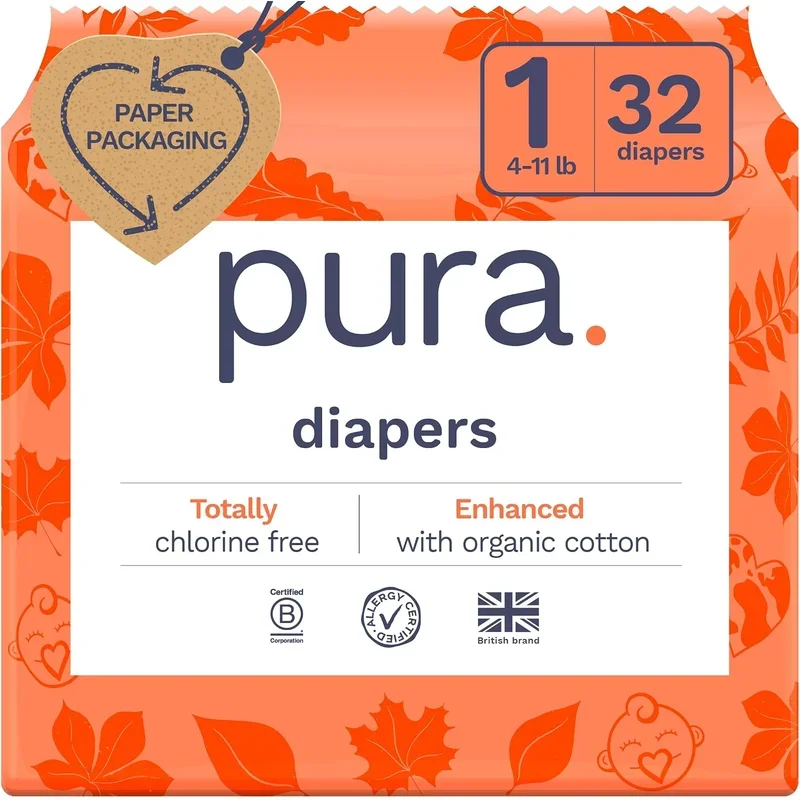 Pura Hypoallergenic Diapers