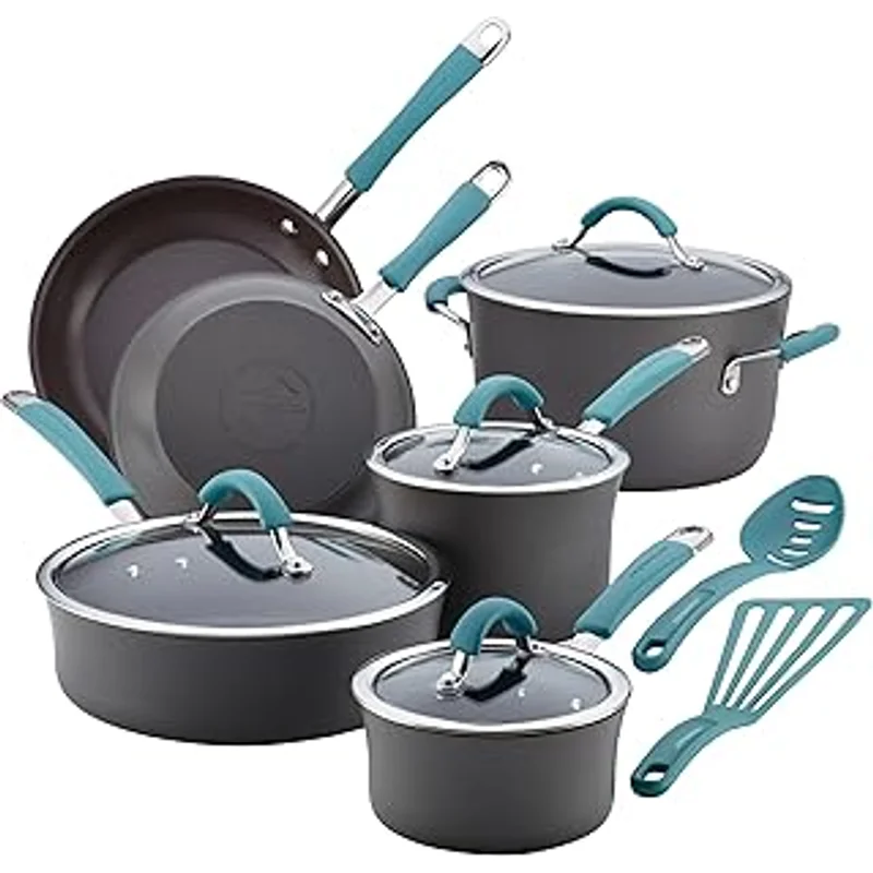 Cucina Hard Anodized Nonstick 12-Piece Set
