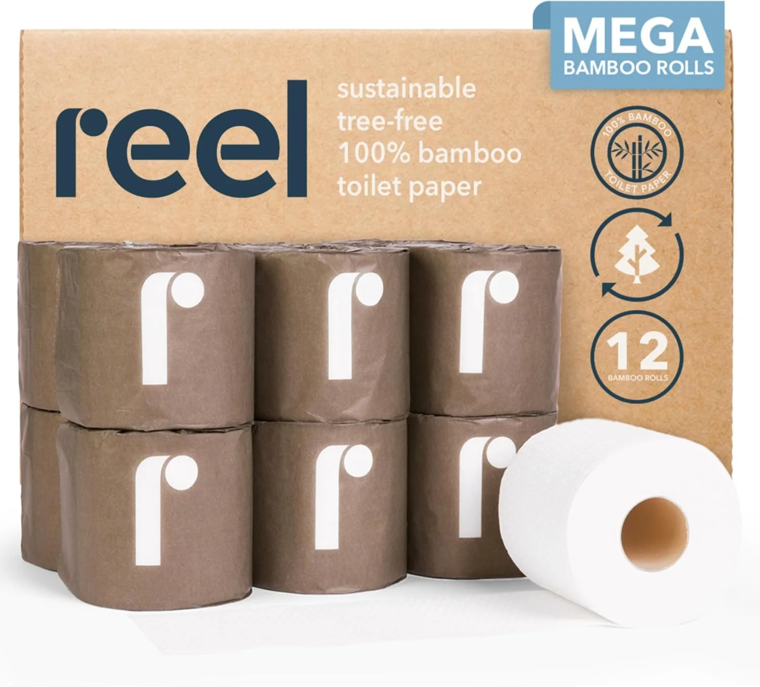 Reel Premium Bamboo Toilet Paper
