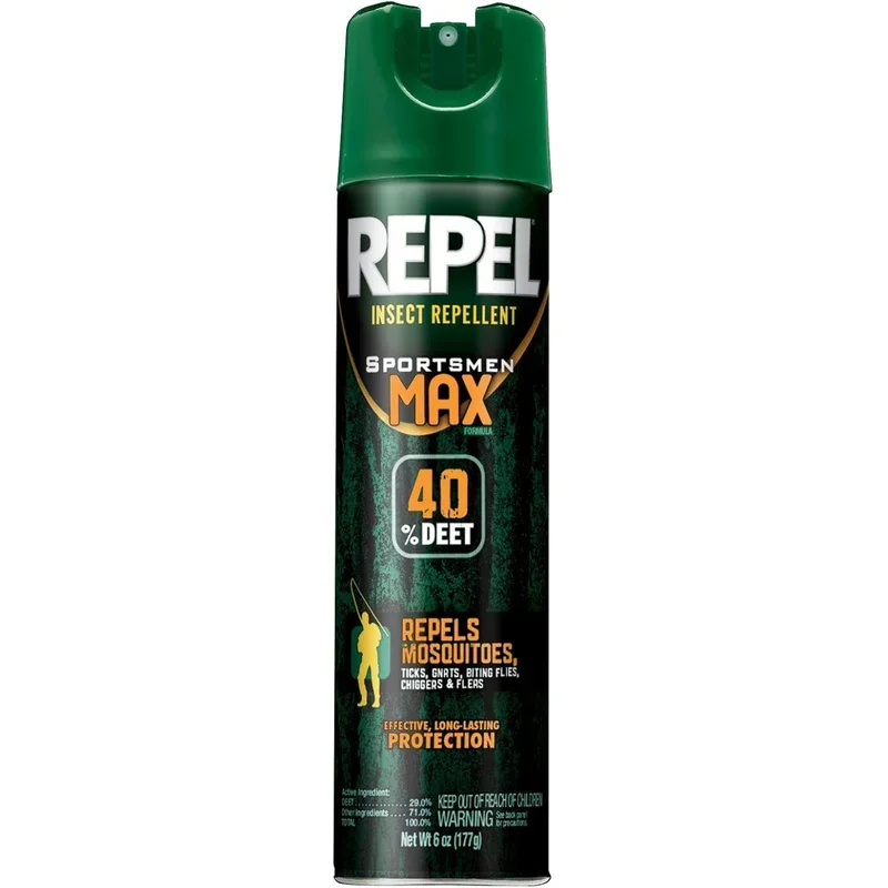 Repel Sportsmen Max Formula Insect Repellent, 40% DEET (6.5oz Aerosol)
