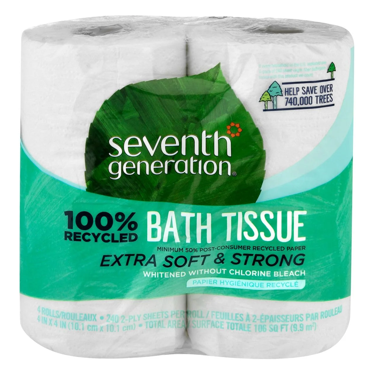 Seventh Generation 100% Recycled Bathroom Tissue