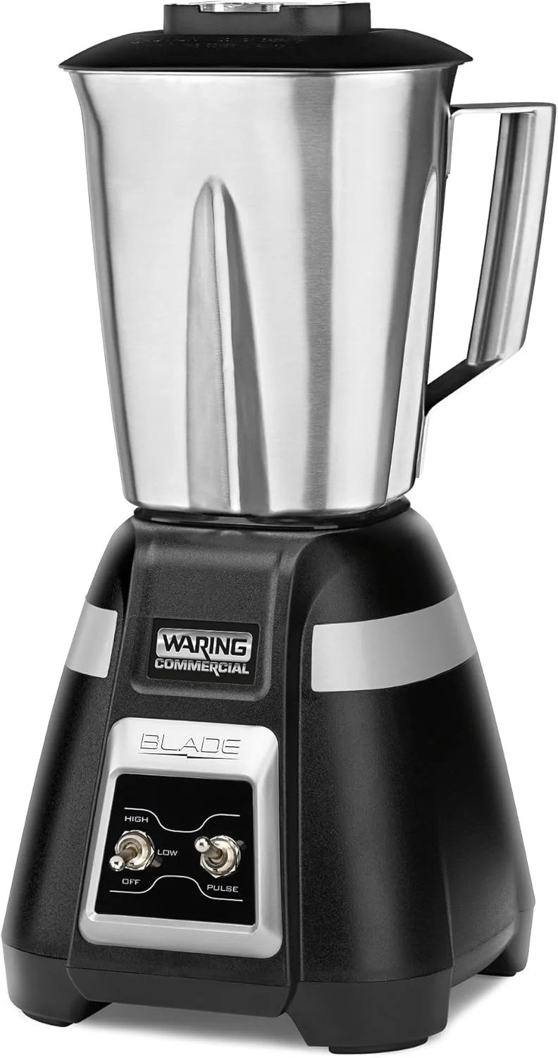 Waring Commercial BB300S 1/2 HP Bar Blender, 48oz Stainless Steel Container
