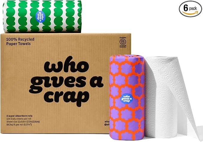 Who Gives A Crap Bamboo Paper Towels